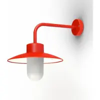 Roger Pradier Belcour Applique Model 9 Traffic red | Frosted