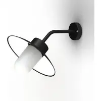 Roger Pradier Belcour Applique Modèle 8 Dark black | Frosted