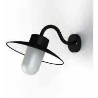 Roger Pradier Belcour Applique Model 1 Dark black | Frosted