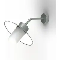 Roger Pradier Belcour Applique Model 8 Metal Grey | Frosted