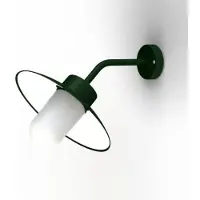Roger Pradier Belcour Applique Model 8 British Green | Frosted