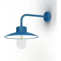 Roger Pradier Belcour Applique Model 9 Matt Azure Blue | Clear
