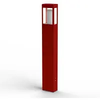 Roger Pradier Tetra Model 4 Borne Tomato red | E27 70W