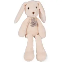 Doudou et Compagnie Ami en peluche lapin blanc 40 cm