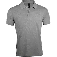 Sol SOLs 00571 | Polo Homme Prime - Couleur : Gris Mélange - Taille : XL