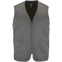 Sols Bodywarmer Unisexe Wallace Charcoal Grey - Sol's 02110 - Taille XS