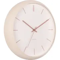 Karlsson - Horloge murale Nirvana Globe - Brun sable