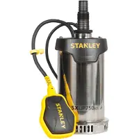 Perel STANLEY - Pompe vide cave eau claire 750 W - acier inoxydable