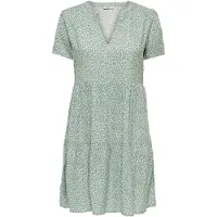 ONLY Robe 'ONLZally' vert pastel / blanc