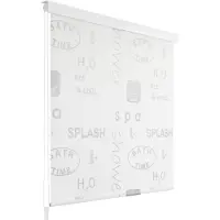 vidaXL Store roulant de douche 120x240 cm Éclaboussures