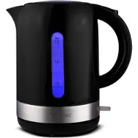Techwood Bouilloire 1.7 L Noire Inox - Tb-1776