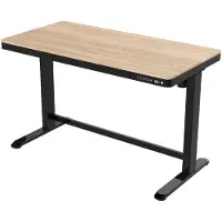 Euroseats Structure de Bureau Assis-Debout Réglable avec Manivelle Noir