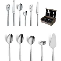 Amefa Ventura 192400MDF1H94, set de couverts 78 pièces avec coffret en bois