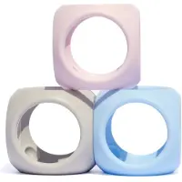 Moluk Oibo Balle de dentition/d'empilage/de préhension pastel (MQ6)