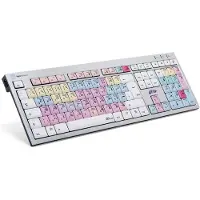 Logickeyboard Clavier Avid Pro Tools USB QWERTZ Français Noir