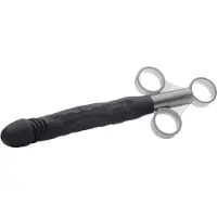 Master Series Jizz Shooter Applicateur de Lubrifiant - Noir