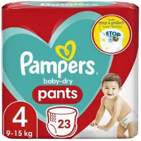 Pampers Baby-Dry Pants Taille 4 - 23 Couches-Culottes