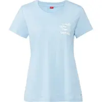 s.Oliver Chemise de nuit bleu clair / blanc