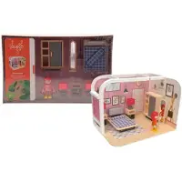 Jouéco Maison de poupée - Chambre à coucher / Joueco