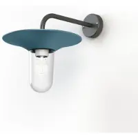 Roger Pradier Cooper Model 2 Applique murale Blue | Clear Glass