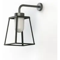Roger Pradier Lampiok 2 Model 3 Applique Murale Black grey | Frosted Glass