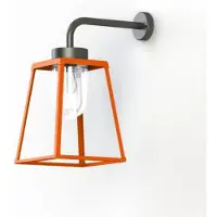 Roger Pradier Lampiok 2 Model 3 Applique Murale Pure orange | Clear Glass