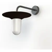 Roger Pradier Cooper Model 2 Applique murale Old rustic | Frosted Glass
