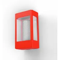Roger Pradier Tetra Model 1 Applique murale Traffic red | E27 70W