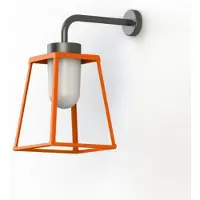 Roger Pradier Lampiok 2 Model 3 Applique Murale Pure orange | Frosted Glass
