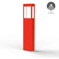 Roger Pradier Tetra Model 3 Borne Traffic red | Built-in LED Sym 12W