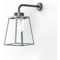 Roger Pradier Lampiok 2 Model 3 Applique Murale Silk Grey | Clear Glass