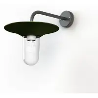 Roger Pradier Cooper Model 2 Applique murale Fern Green | Clear Glass