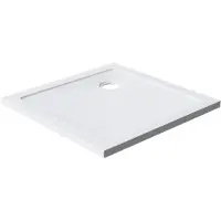 Luca Varess Soft receveur de douche 80 x 80 cm acrylique blanc mat