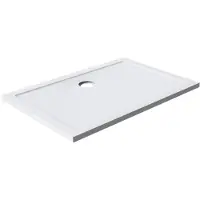Luca Varess Soft receveur de douche 120 x 80 cm acrylique blanc mat