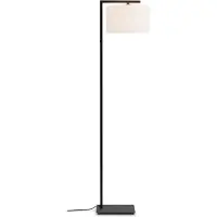 It's About Romi - Lampadaire Boston - noir/blanc - 30x32x160cm pour salon, chambre à coucher