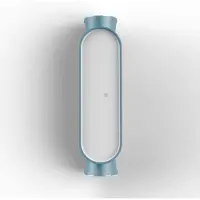 Roger Pradier Ibuk Model Applique Murale 10|10° | Blue | Polycarbonate White