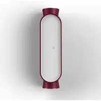 Roger Pradier Ibuk Model Applique Murale 10|10° | Wine red | Polycarbonate White