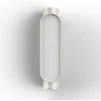 Roger Pradier Ibuk Model Applique Murale 40|40° | Pure White | Polycarbonate White