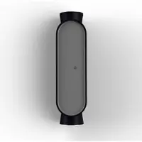 Roger Pradier Ibuk Model Applique Murale 10|40° | Velvet Black | Polycarbonate Black