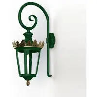 Roger Pradier Louvre Model 2 Applique Murale Fir green