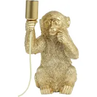 Light & Living Singe lampe de table Monkey Or