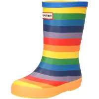 Hunter Bottes de Pluie Hunter Original Kids First Classic Classic Rainbow Print-Taille 23