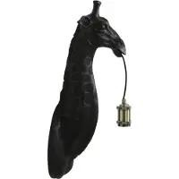 Light & Living - applique murale - Giraffe - noir - plastique - lampe animalière - E27 - 3122512