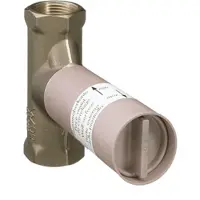 Axor Corps de robinet , 40 l/min, pour vanne d'arrêt encastrée, compatible avec les robinets en céramique