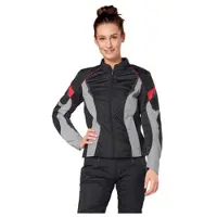 Rekurv C-21.02 Pour Femme Veste Textile Gris/Noir/Rouge 44 femmes