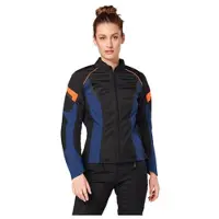 Rekurv C-21.02 Pour Femme Veste Textile Noir/Bleu/Orange 34 femmes