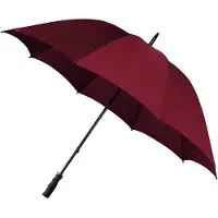Falcone Golf Umbrella Extra Strong - 130 cm - Bordeaux Red, Rouge