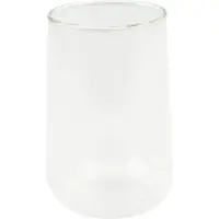 Point-Virgule Verre double paroi 350 ml transparent 2 pièces