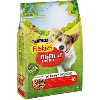 Friskies Purina Croquettes chien Friskies Mini Menu boeuf 3 kg