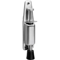 Intersteel Arrêt de porte en acier inoxydable brossé 142 mm (1 pcs)